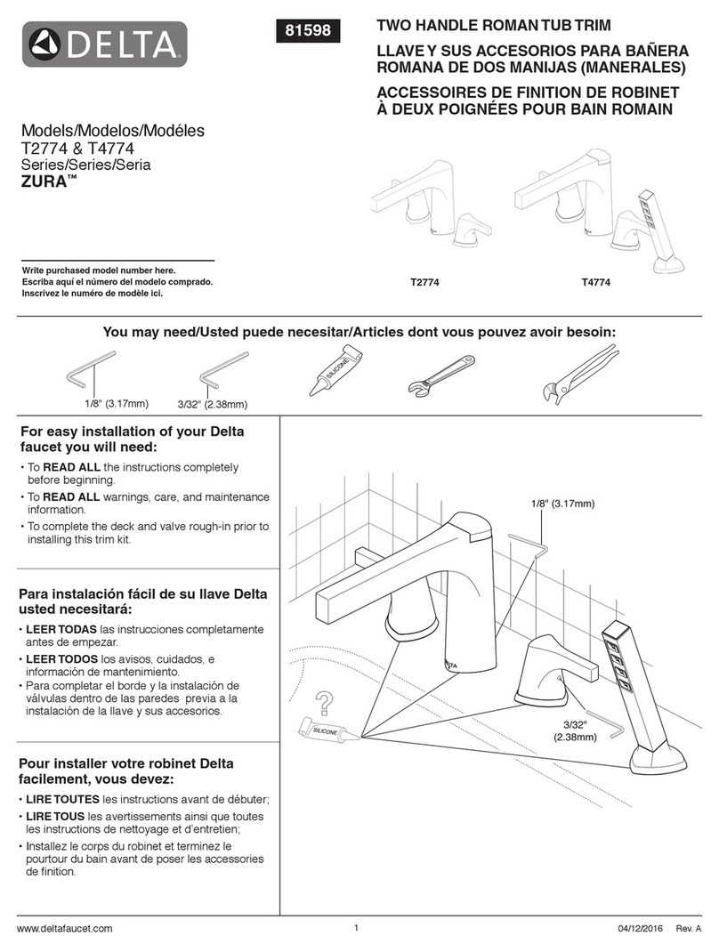 Delta ZURA Series User manual