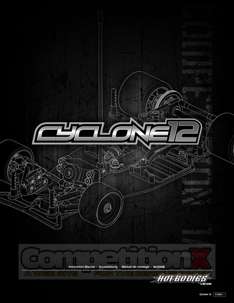 HPI Racing Hotbodies Cyclone 12 instruction manual HPI Racing Hotbodies Cyclone 12 instruction manual