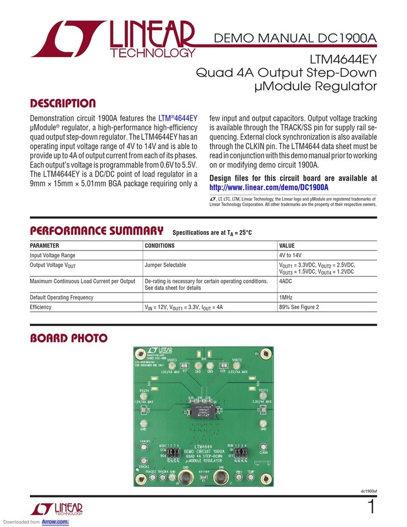 Linear Technology DC1900A Demo Manual