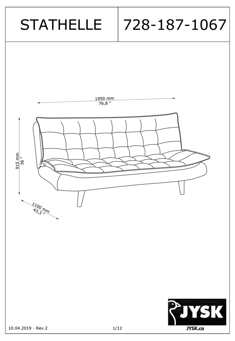 Jysk STATHELLE 728-187-1067 manual