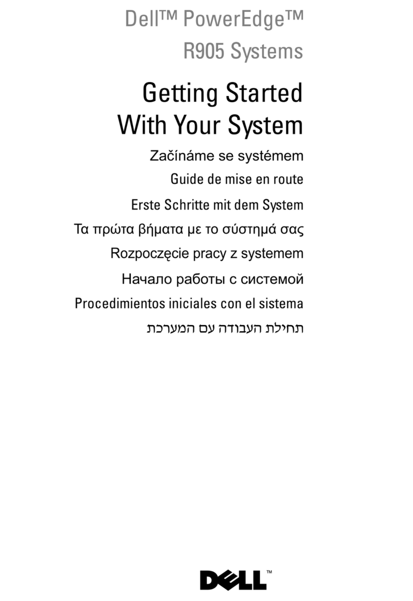 Dell PowerEdge R905 User manual Dell PowerEdge R905 User manual