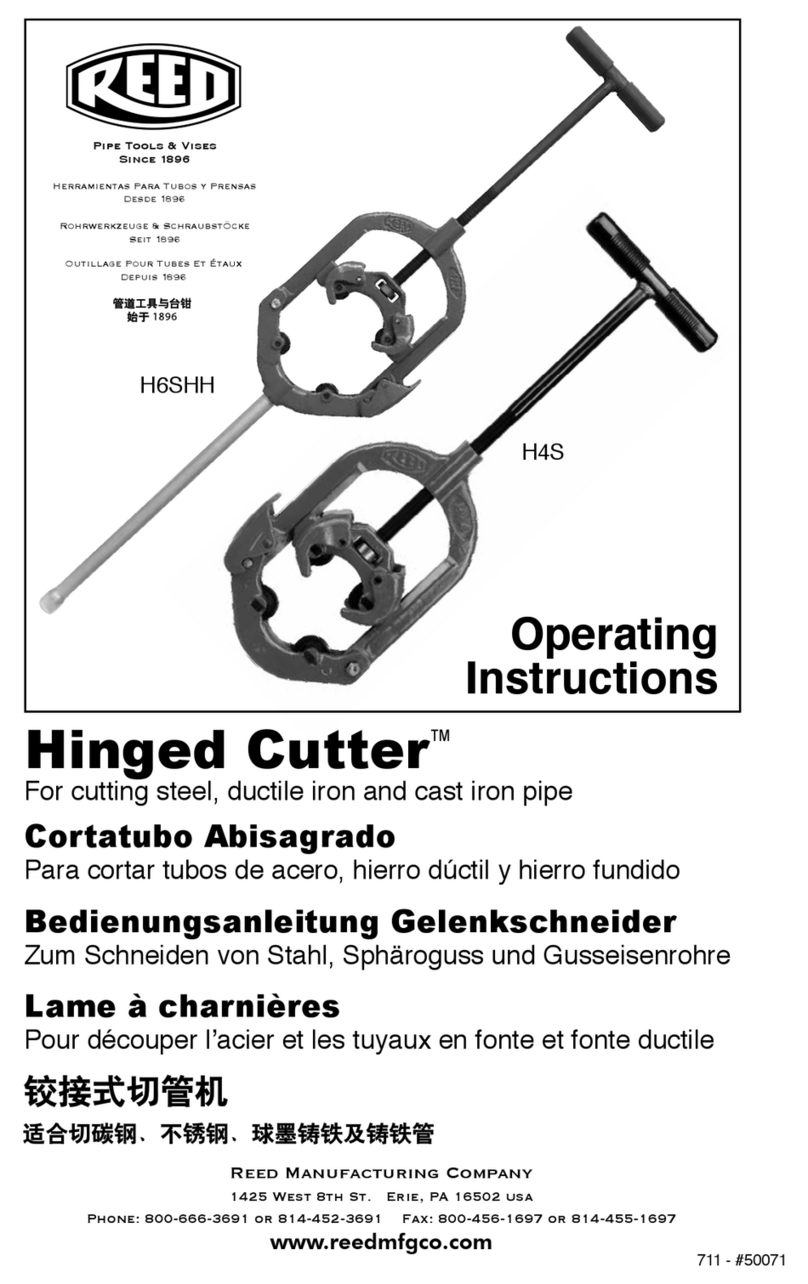 REED H2 1/2S operating instructions