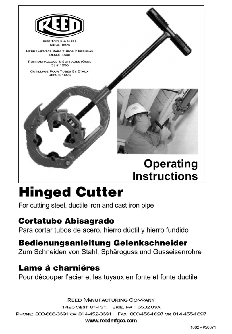 REED H2 1/2S operating instructions