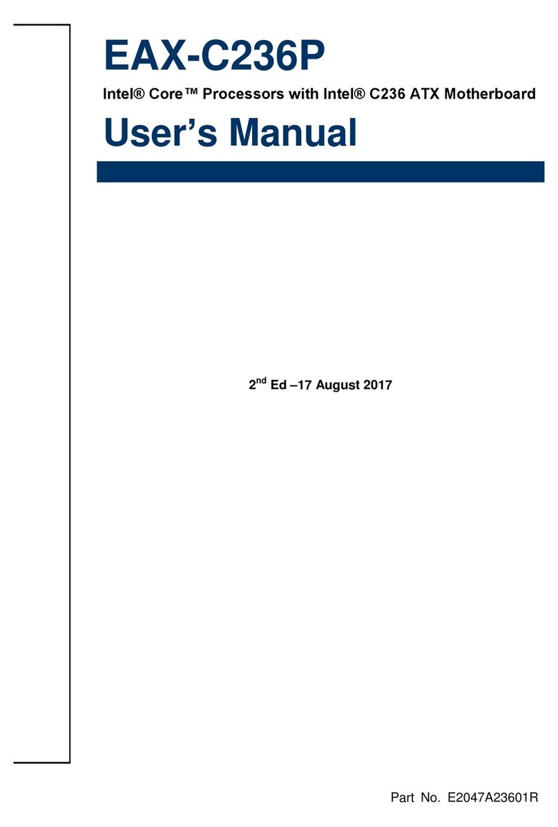 Avalue Technology EAX-C236P User manual