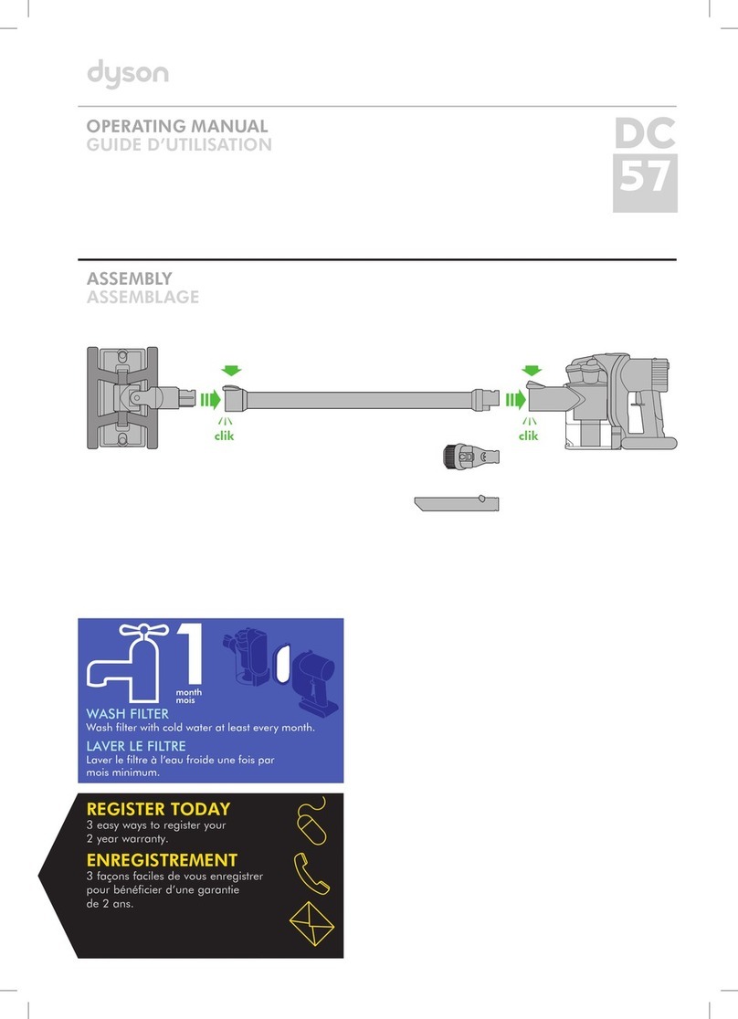 Dyson DC57 operating manual