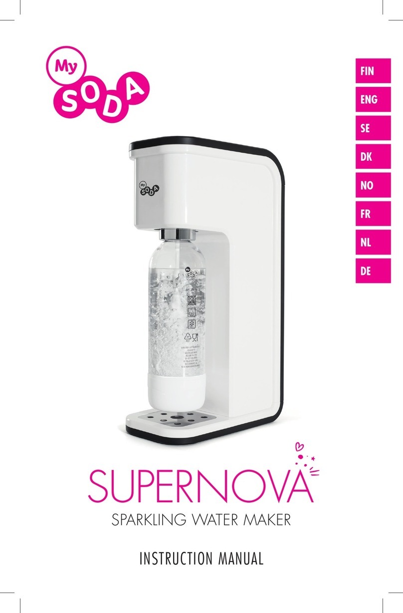 mysoda SUPERNOVA instruction manual