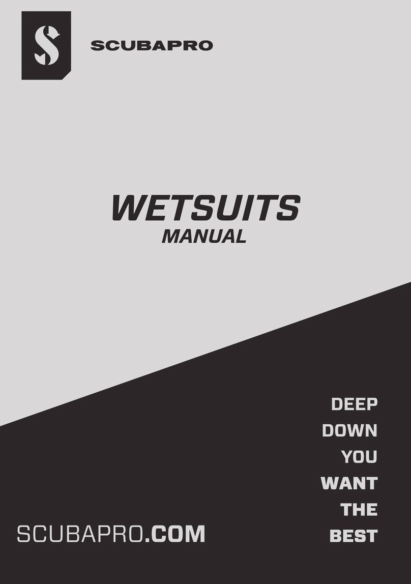 Uwatec WETSUITS User manual