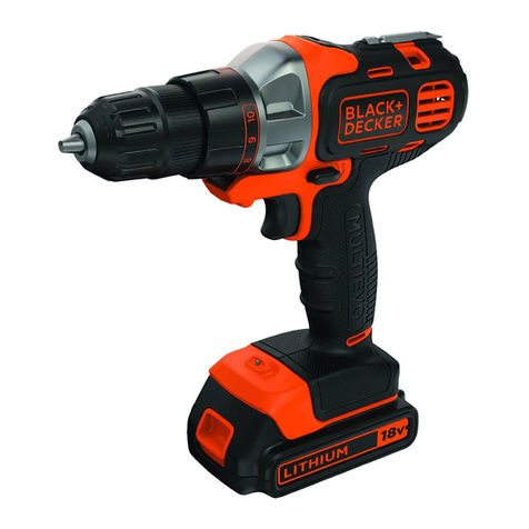 BLACK DECKER MT218 Original instructions