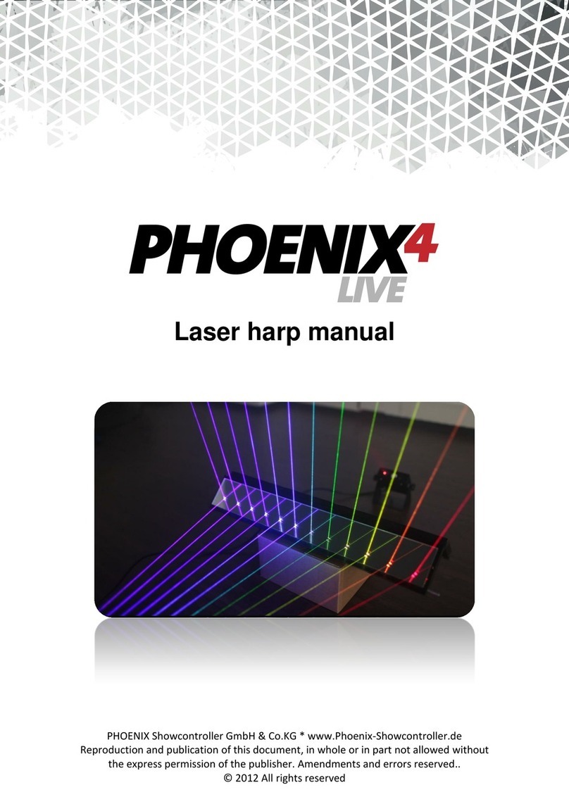 PHOENIX Showcontroller PHOENIX4 manual