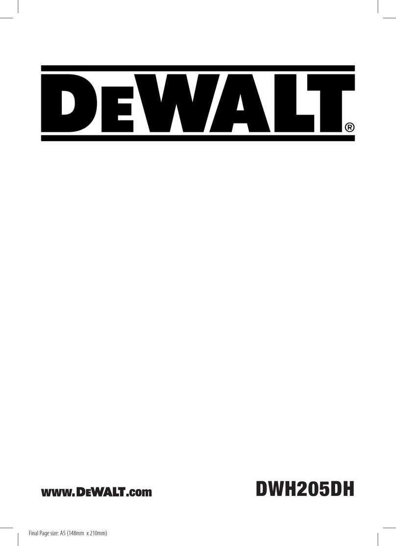 DeWalt DWH205DH Original instructions