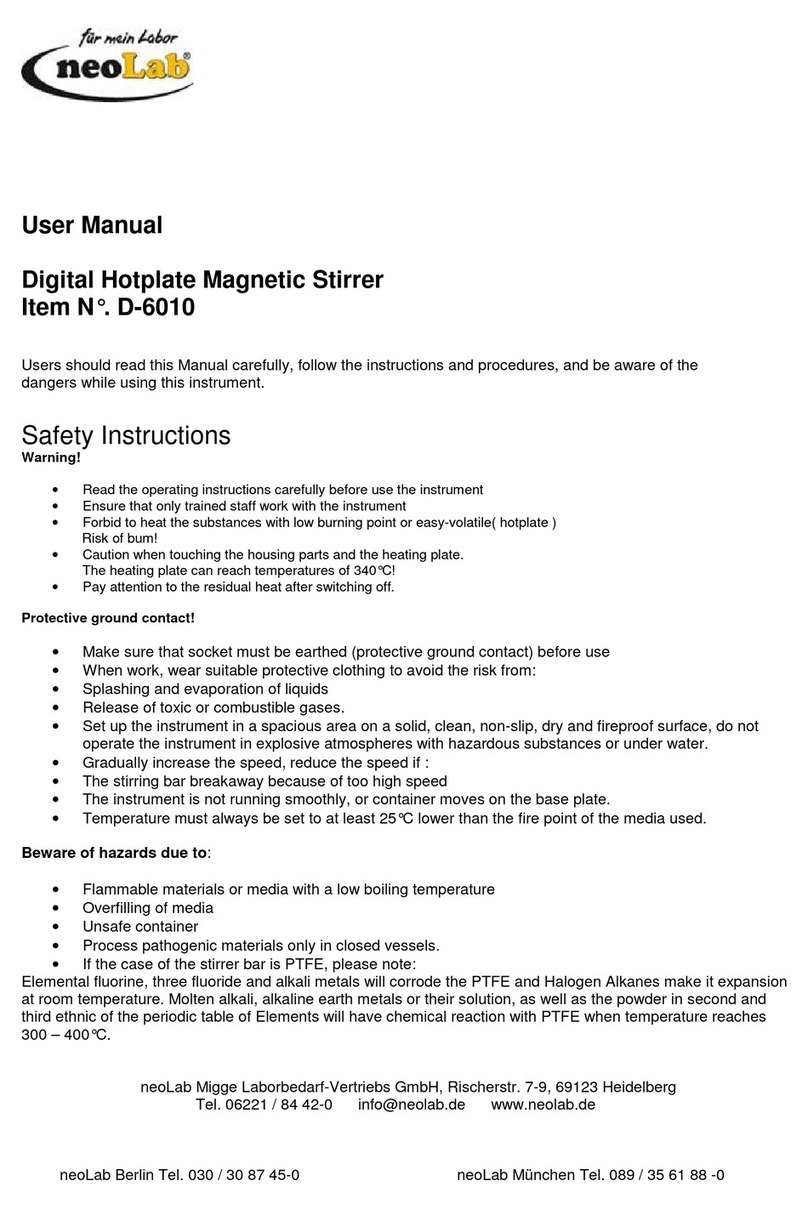 Neolab D-6010 user manual