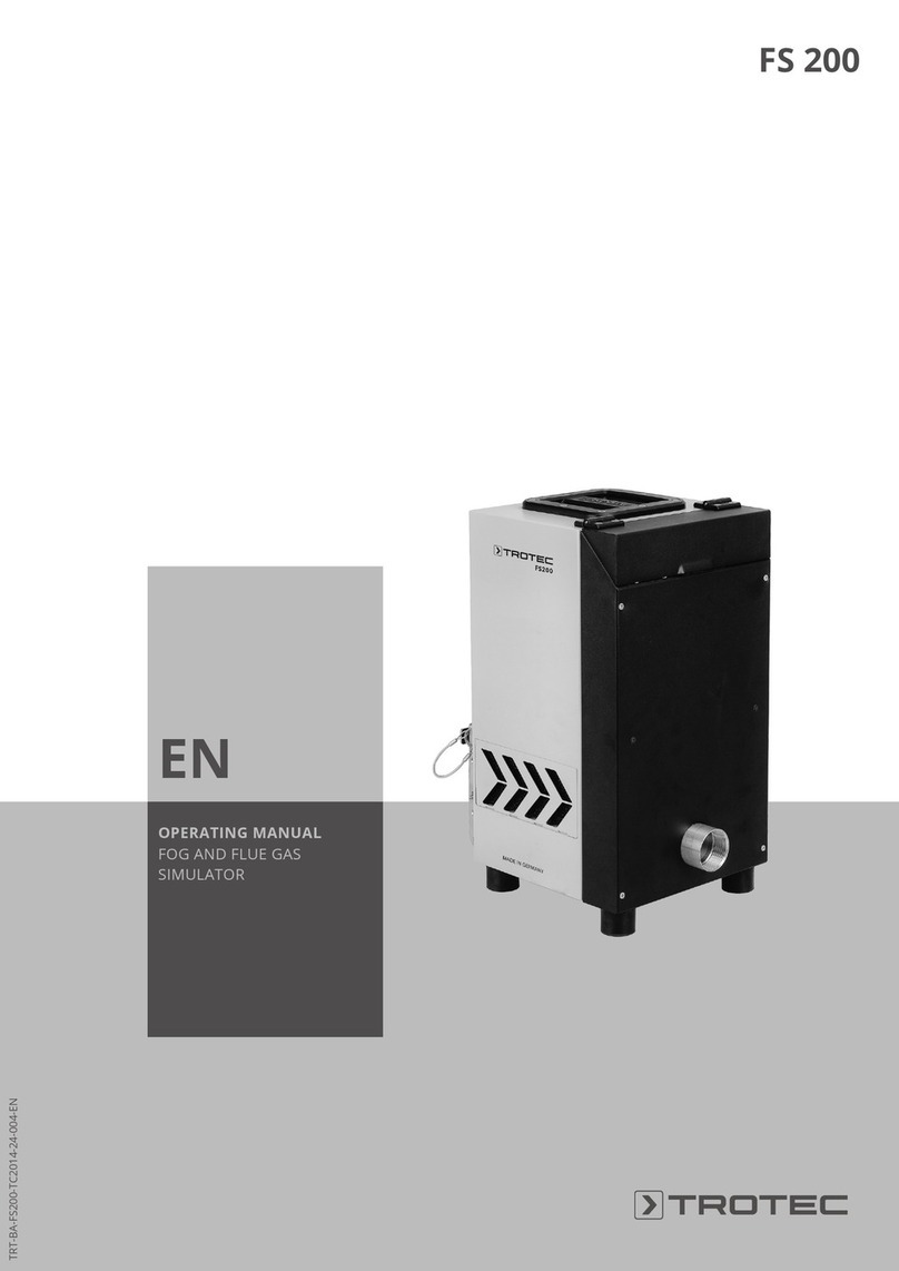 Trotec FS 200 User manual