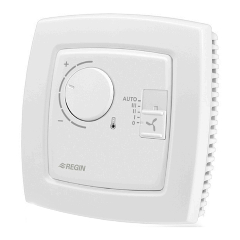 Regin REGIO RC-F User manual