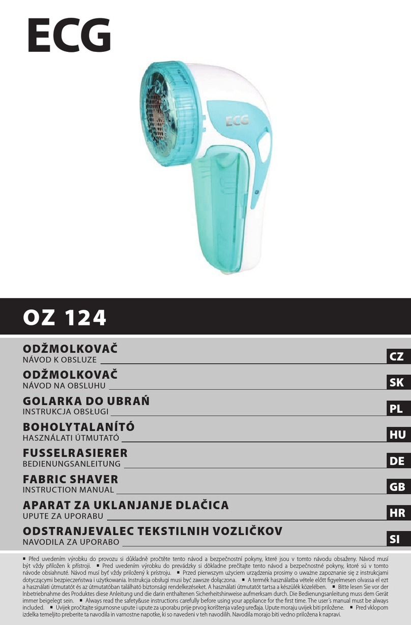 ECG OZ 124 User manual