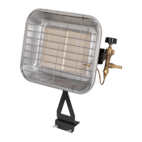 Sealey Space Warmer LP13.V3 instructions