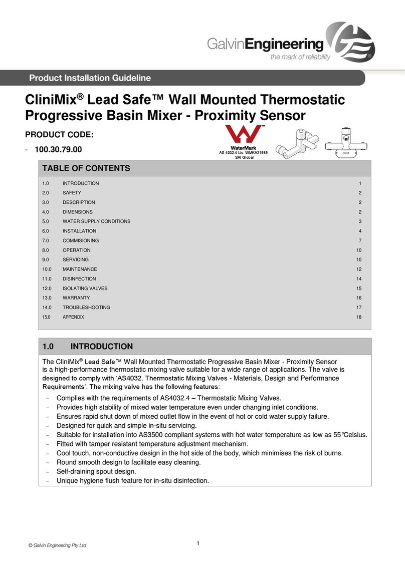 Galvin Engineering CliniMix Lead Safe 100.30.79.00 Instruction sheet