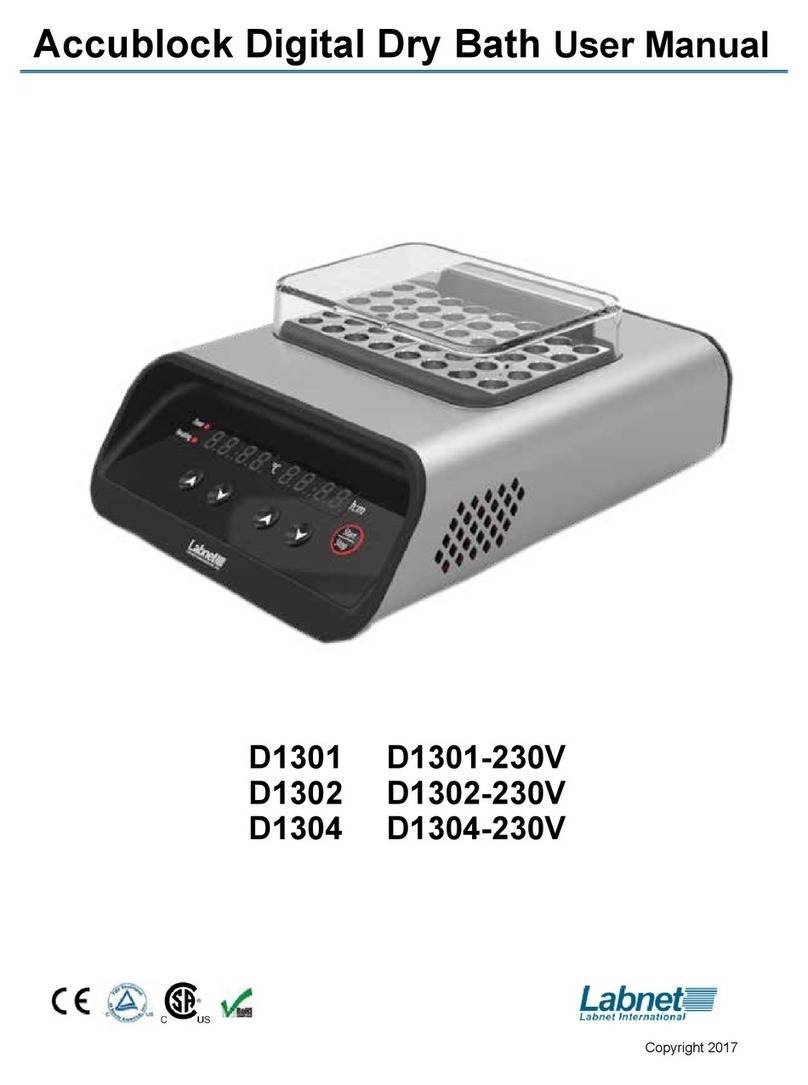 Labnet Accublock D1301-230V User manual