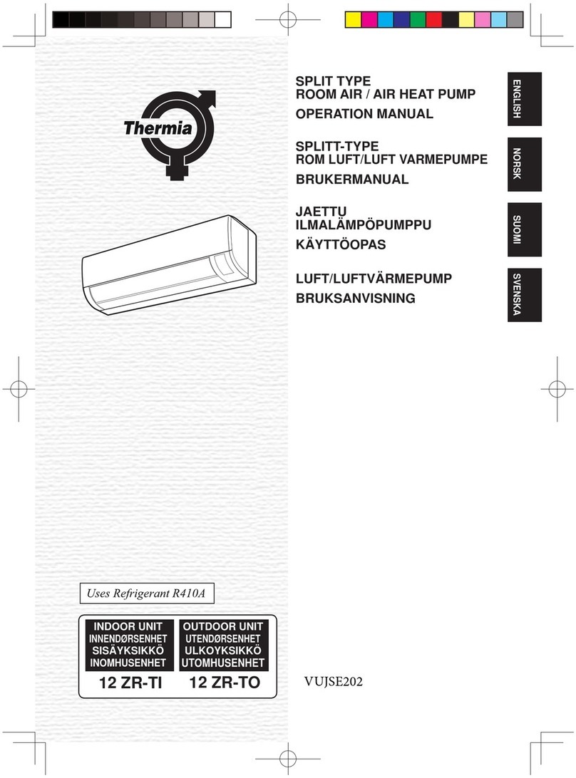 Thermia 12 ZR-TI Operation manual