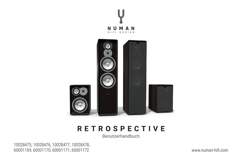 Numan RETROSPECTIVE Series manual