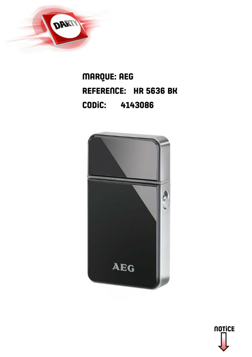 AEG HR 5636 BK User manual