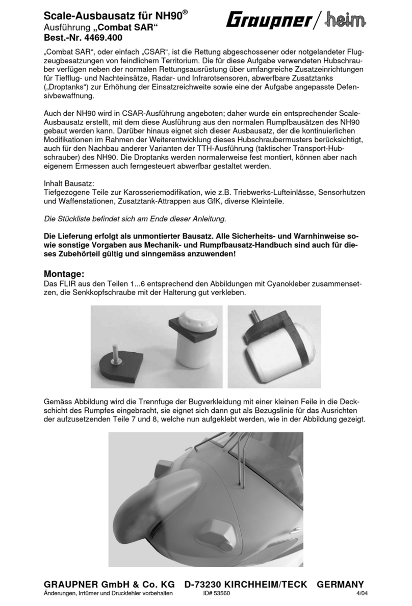 GRAUPNER 4469.400 User manual