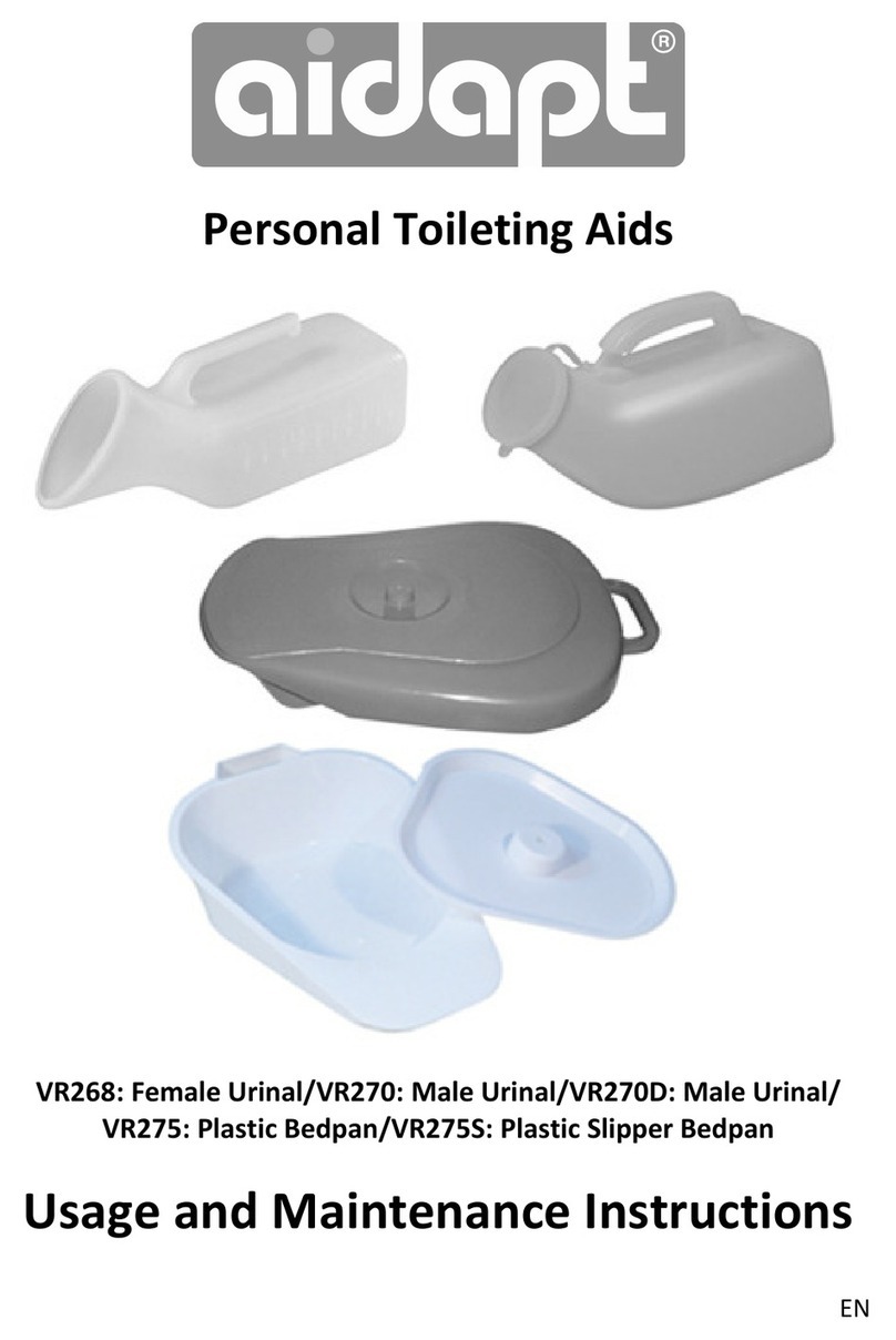 aidapt VR268 Programming manual