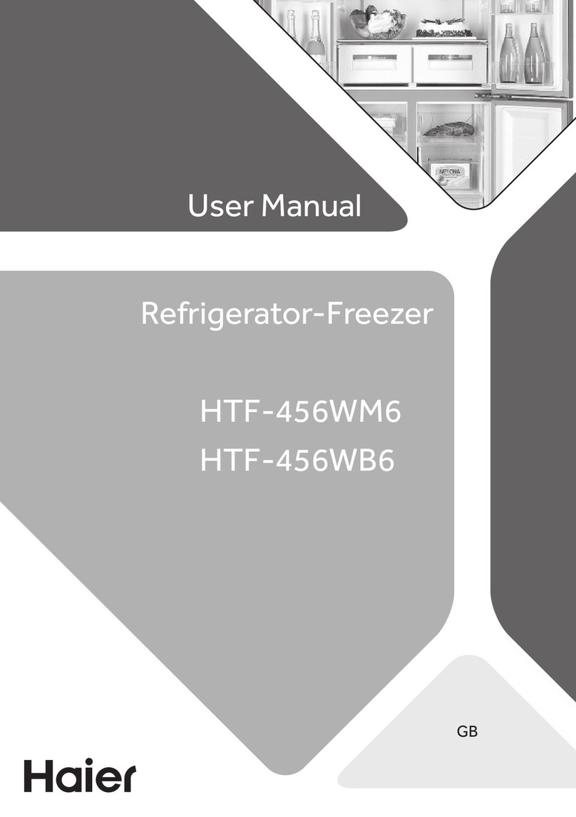 Haier HTF-456WM6 User manual Haier HTF-456WM6 User manual