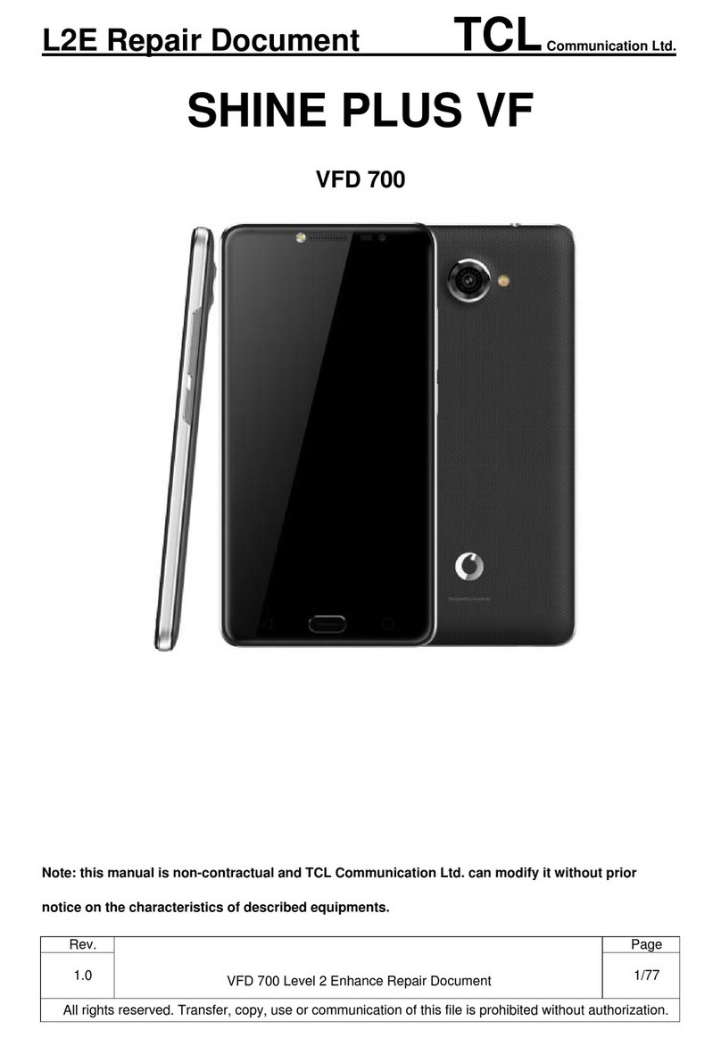 TCL VFD 700 Technical manual