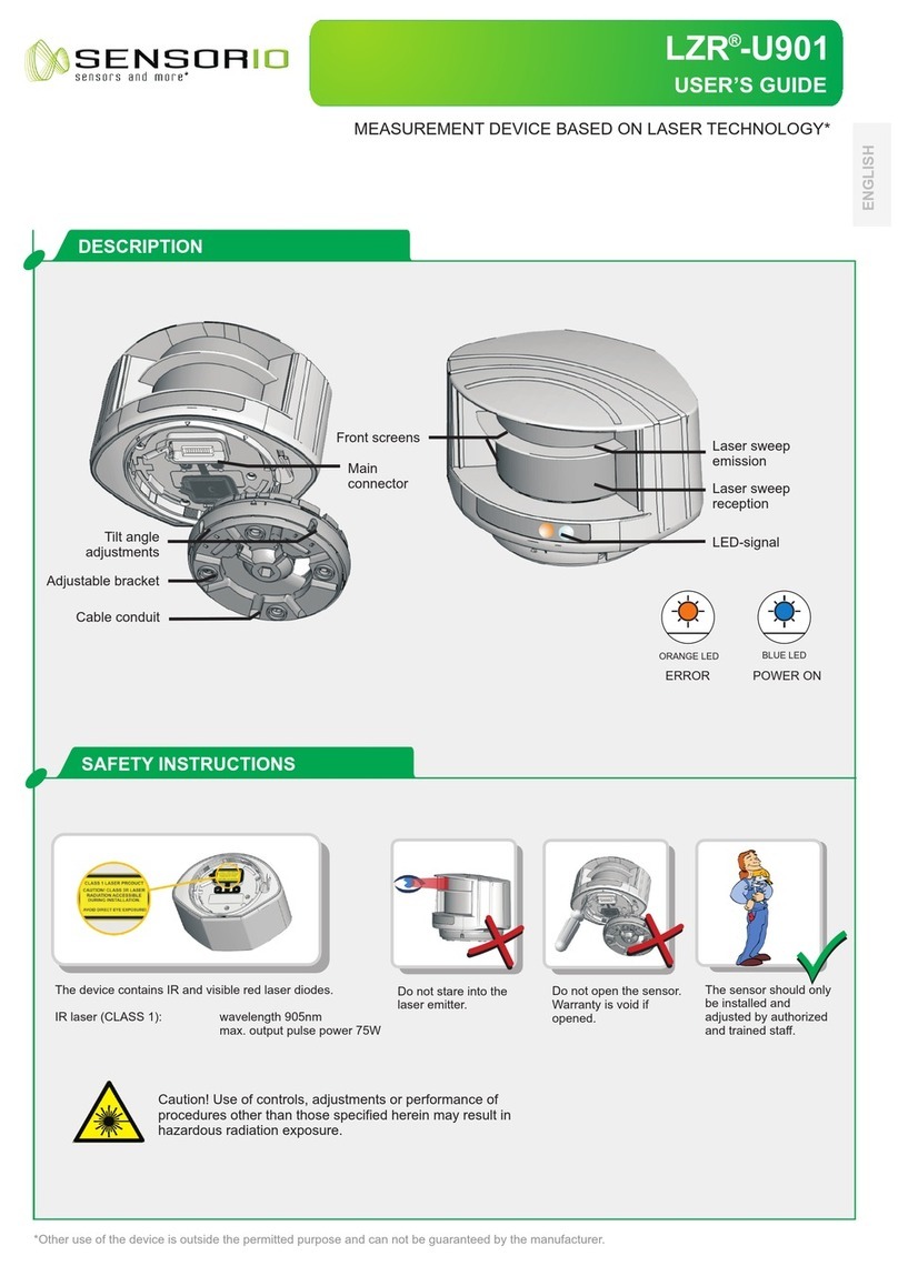 Sensorio LZR -U901 user guide