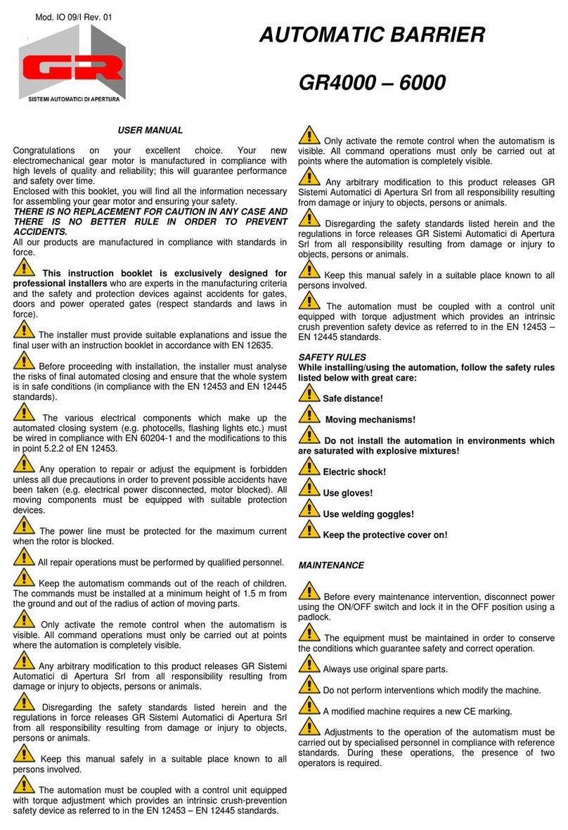 GR GR4000 user manual