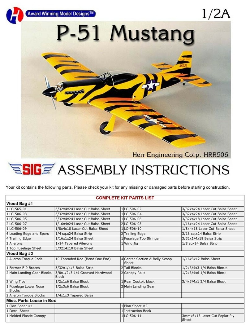 SIG Herr P-51 Mustang User manual