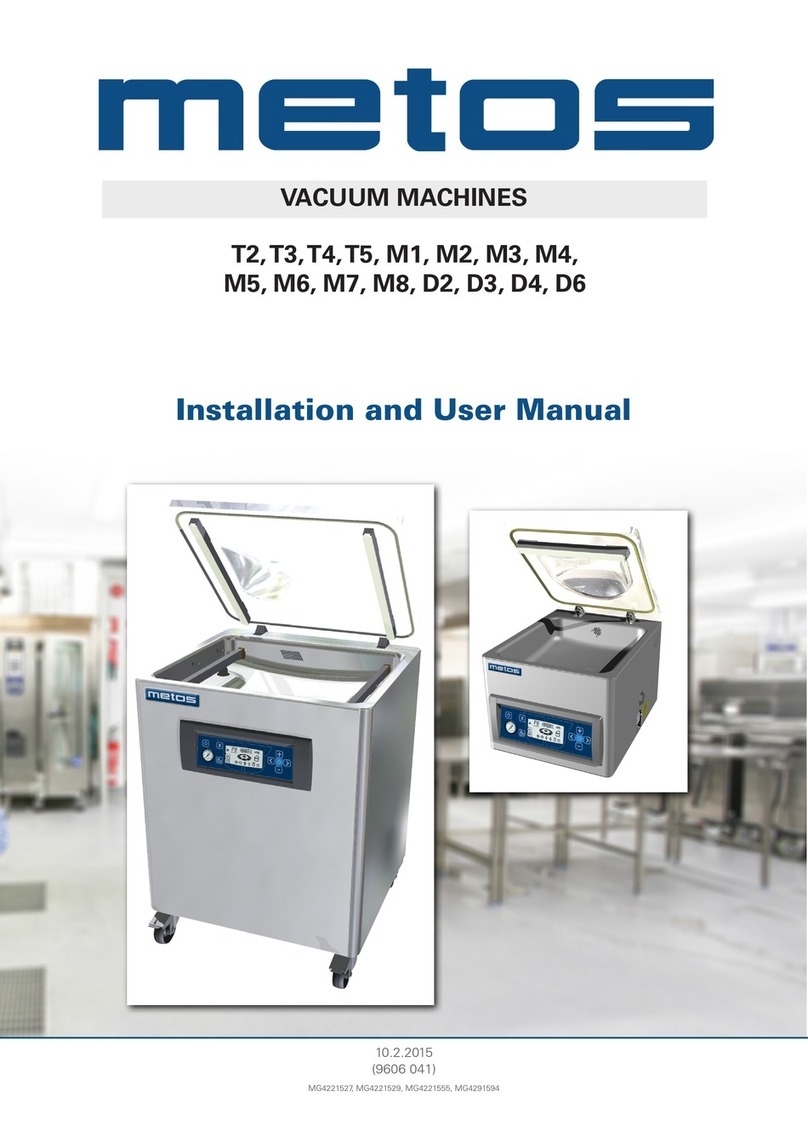 Metos T2 Installation and user manual