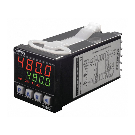 Novus N480D User manual