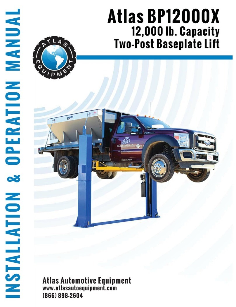 Atlas BP12000X Installation & operation manual