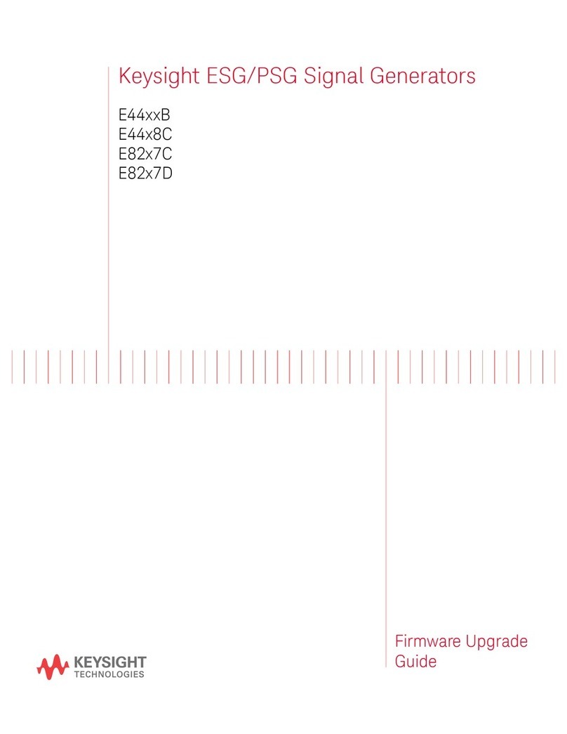Keysight E44 B Series Quick start guide