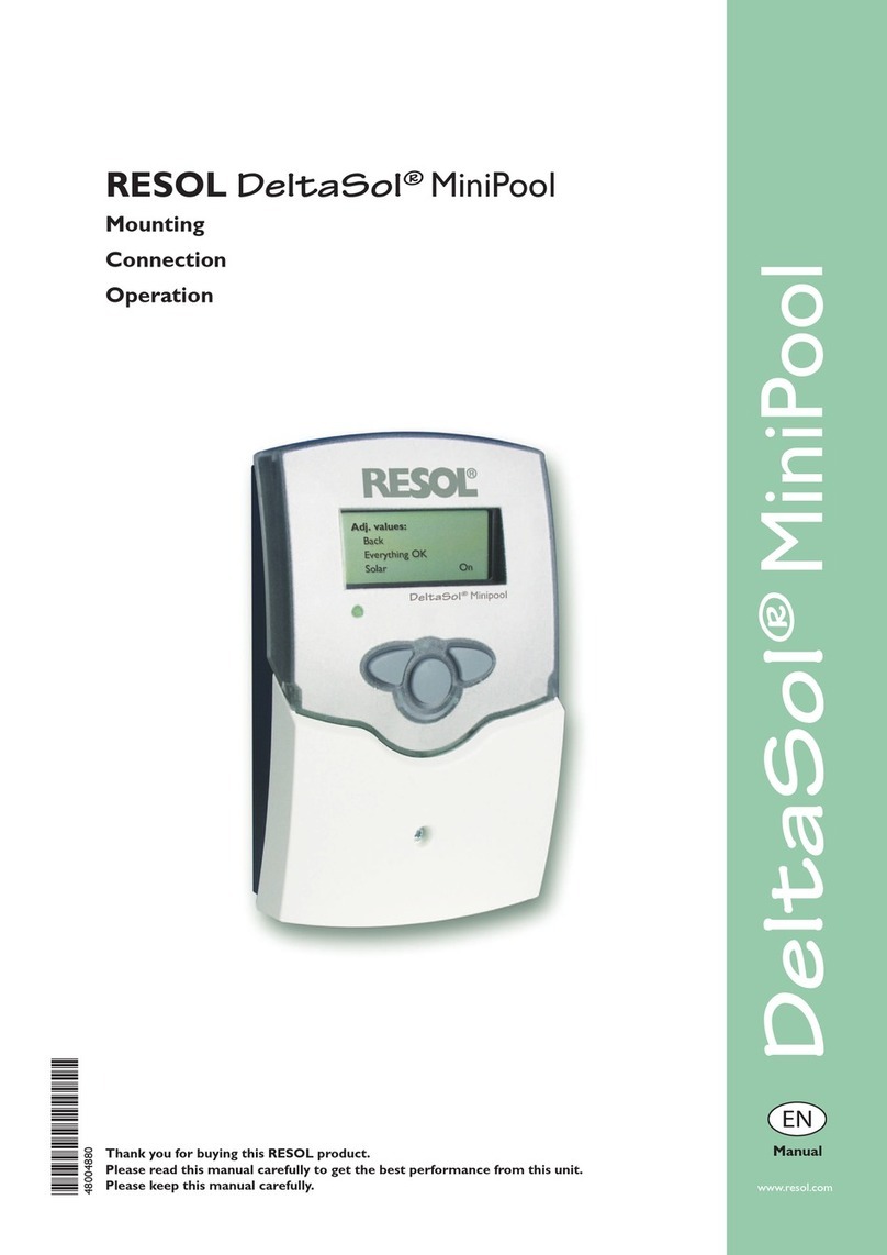 Resol DeltaSol MiniPool manual