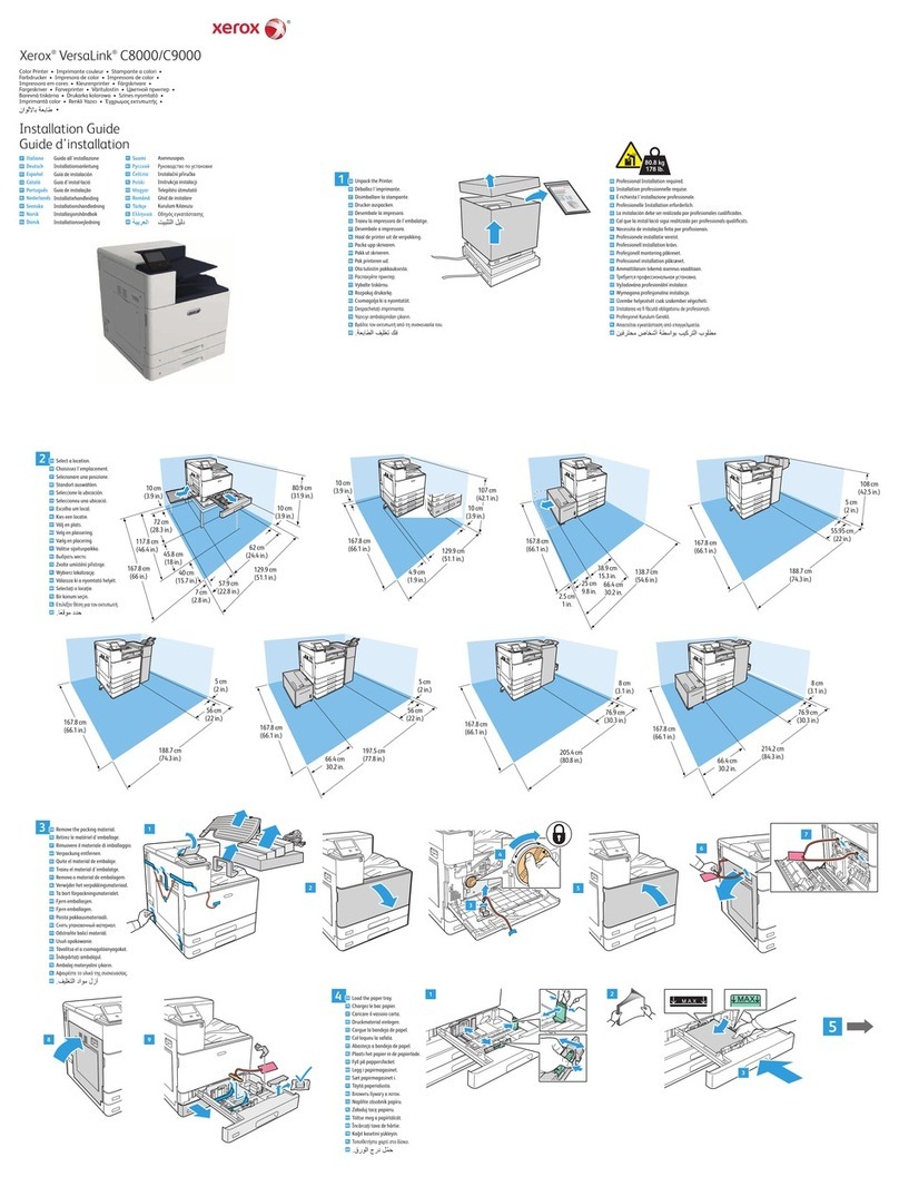 Xerox VersaLink C8000 User manual