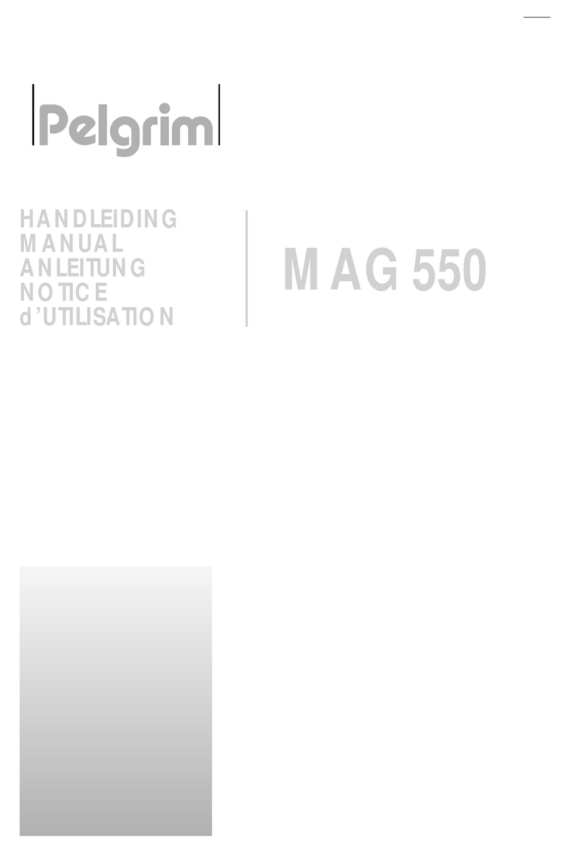 Pelgrim MAG 550 manual