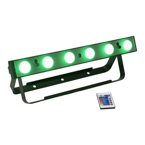 EuroLite AKKU Bar-6 QCL User manual