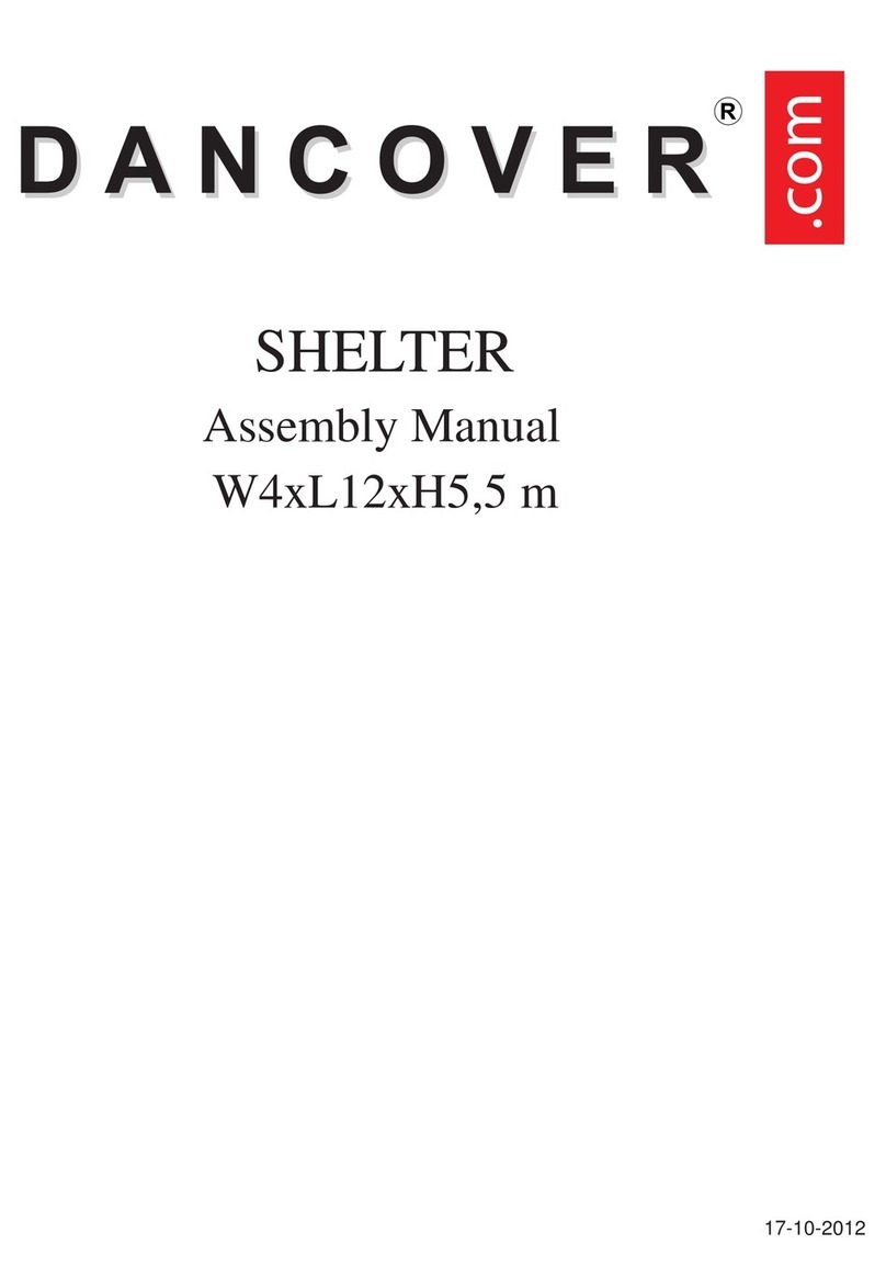 Dancover Basic-1339H Assembly manual Dancover Basic-1339H Assembly manual
