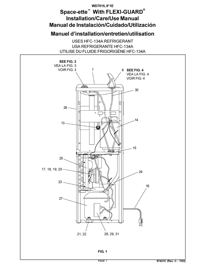 Elkay WD7015 1E Series Installation manual