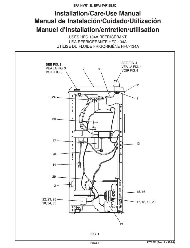 Elkay EFA14VR 2EJO Series Installation manual Elkay EFA14VR 2EJO Series Installation manual