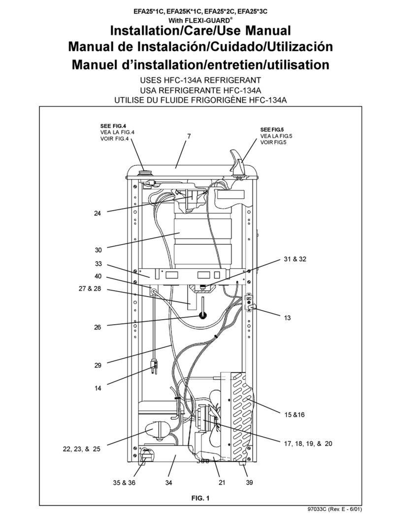 Elkay EFA25 3C Series Installation manual