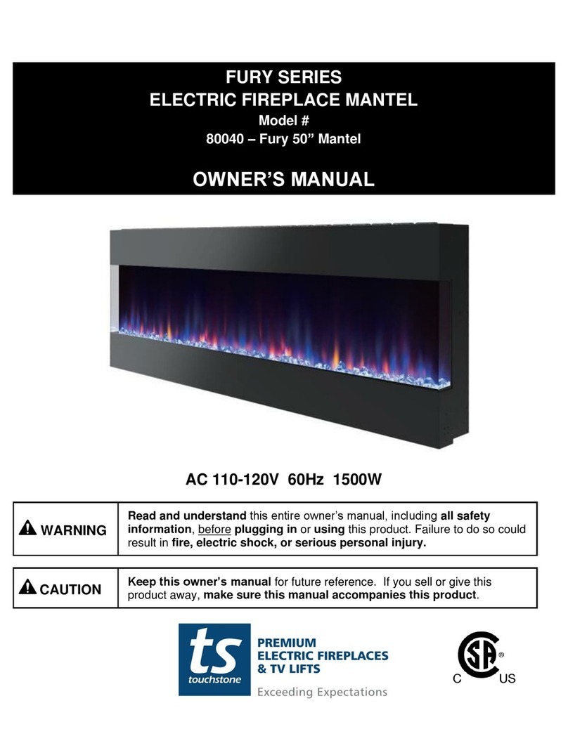 Touchstone Fury 80040 User manual