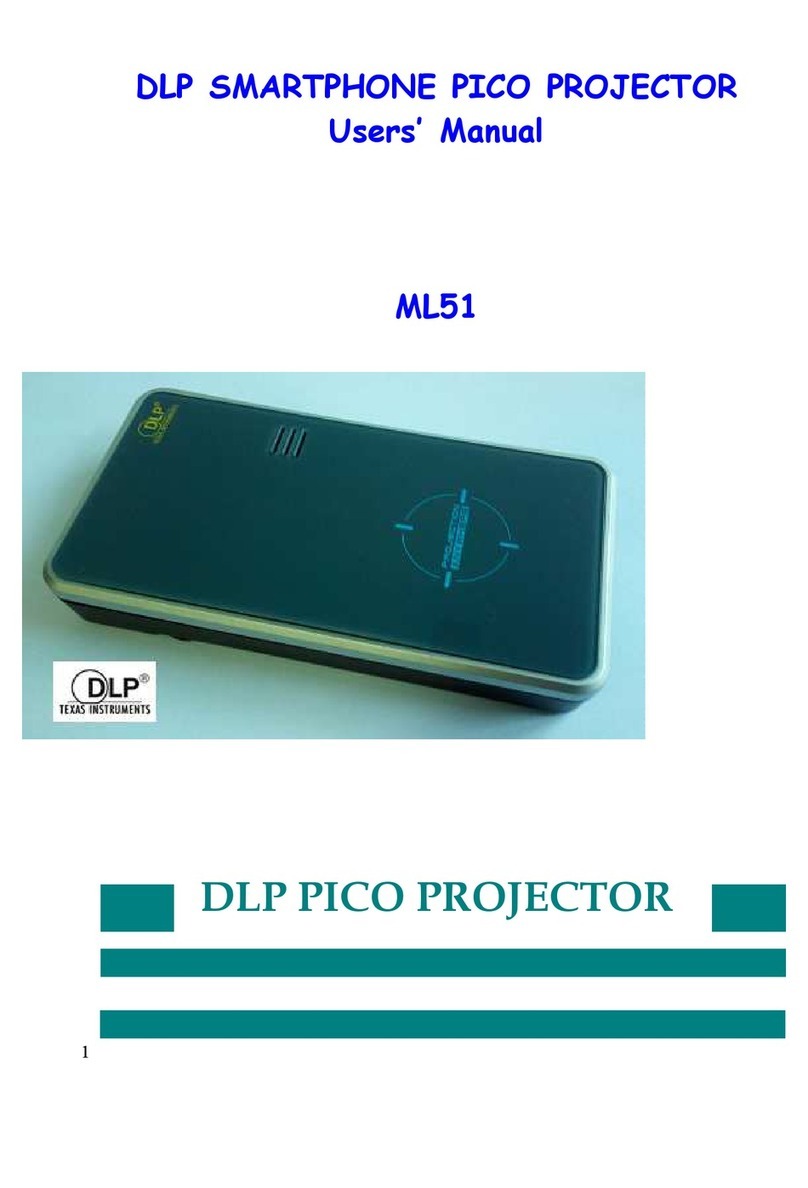 DLP Texas Instruments ML3 User manual DLP Texas Instruments ML3 User manual