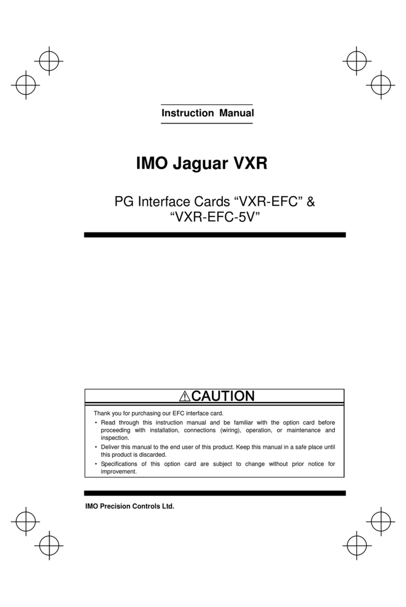 i-MO VXR-EFC User manual