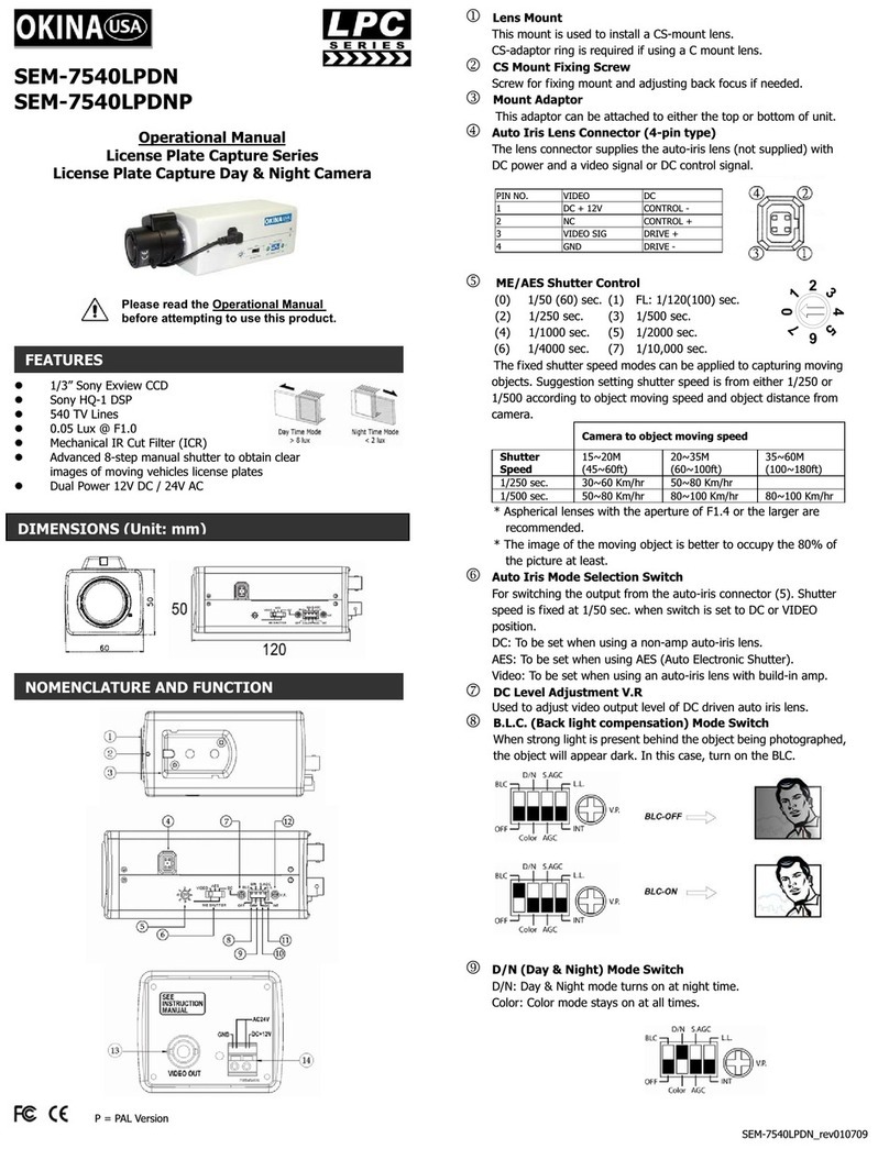 Okina LPC Series Operational manual