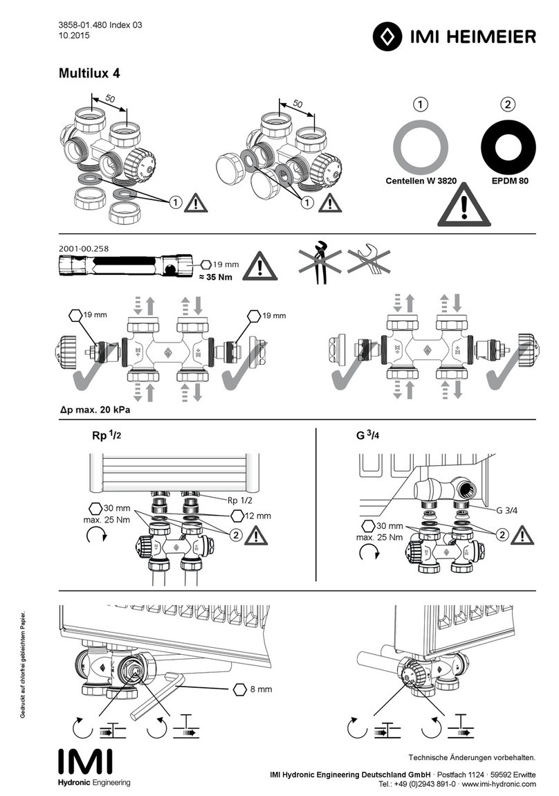 Imi Heimeier Multilux 4 User manual