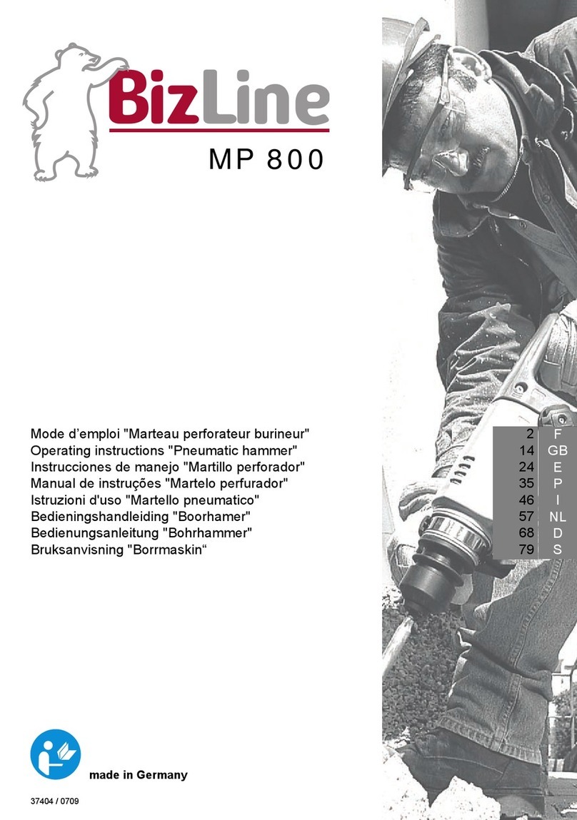 BizLine MP 800 operating instructions
