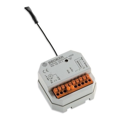 Becker Centronic VarioControl VC520 User manual